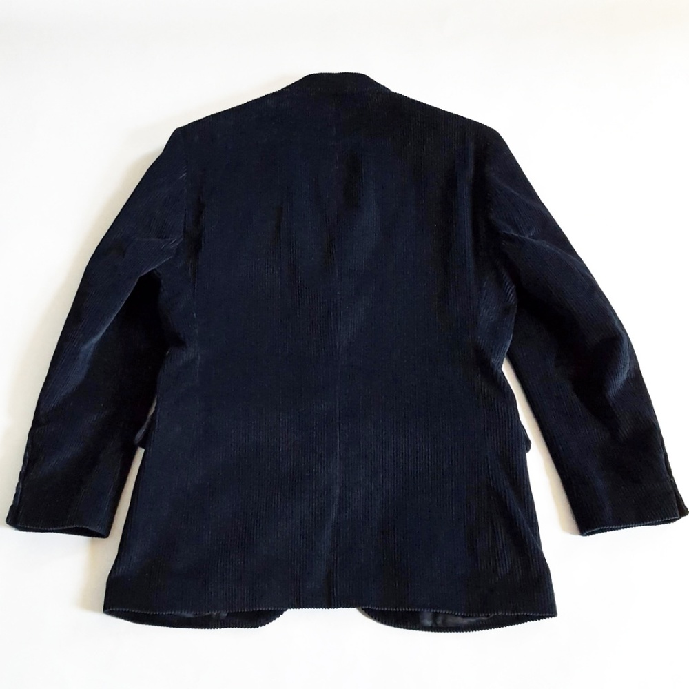 Woolrich Vintage Mens Corduroy Blazer 38R Blue - Picture 8 of 8